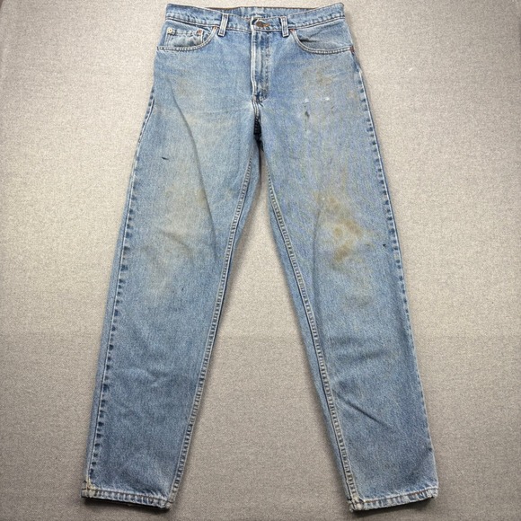 Levi Strauss & Co. Other - Vintage 90s Levis 550 Jeans Mens 32x31 (Tag 33x32) Thrashed Grunge 1999 *FLAWS